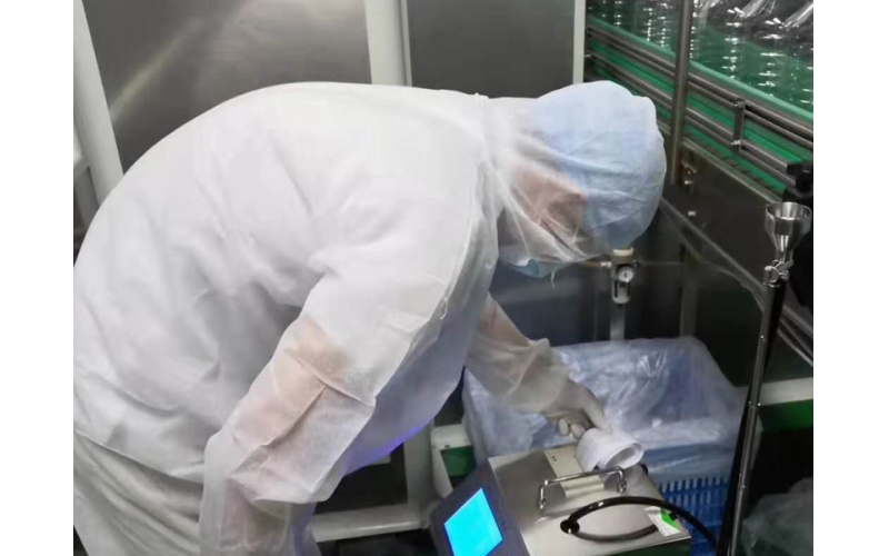 潔凈室檢測現(xiàn)場